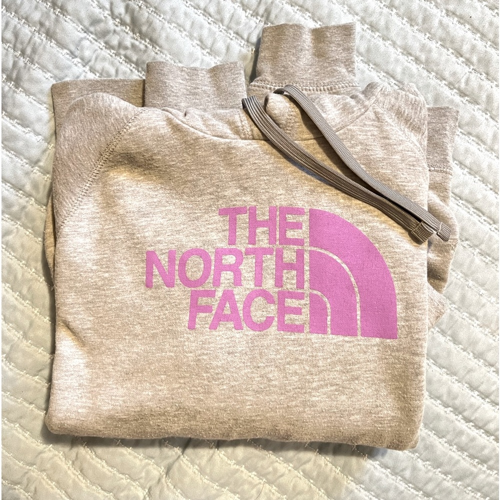 The North Face sweatshirt